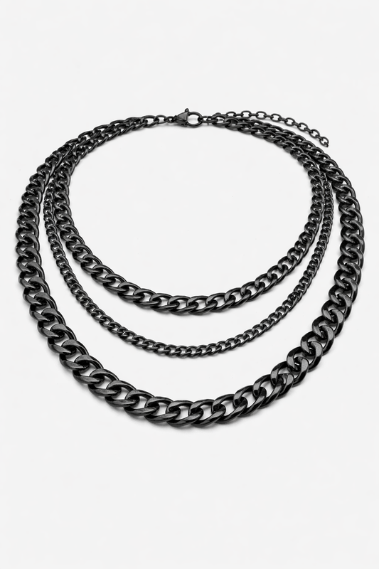 Onyx Edge Triple Layer Chain