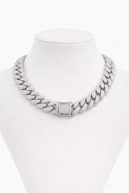 Iced-Out Cuban Link Necklace
