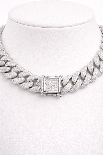 Iced-Out Cuban Link Necklace