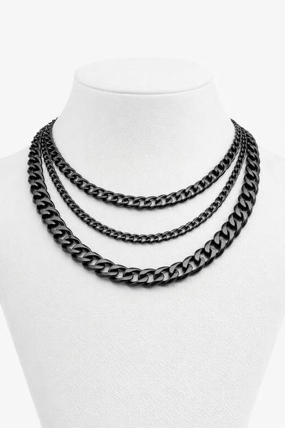 Onyx Edge Triple Layer Chain