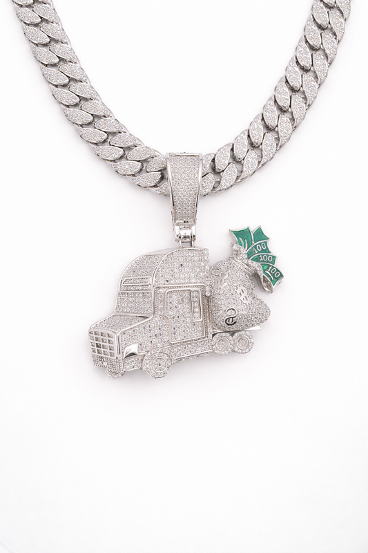Iced Money Truck Cuban Link Chain