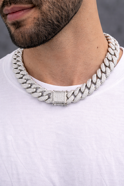 Iced-Out Cuban Link Necklace